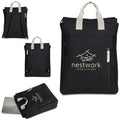 Serendipio Cityline Cotton Canvas Laptop Backpack
