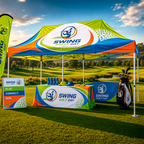 Gazebo Aluminium Frame - Digital (240gsm Canopy)