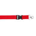 Woven Lanyard with Plastic Buckle