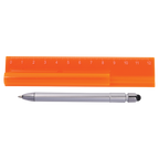 Translucent Ruler with Stylus Pen