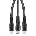 1.2m 3-In-1 Charger Cable Allum alloy and Braiding