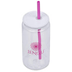 Altitude Mina Plastic Tumbler and Straw - 550ml