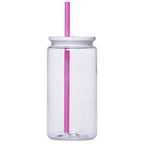 Altitude Mina Plastic Tumbler and Straw - 550ml