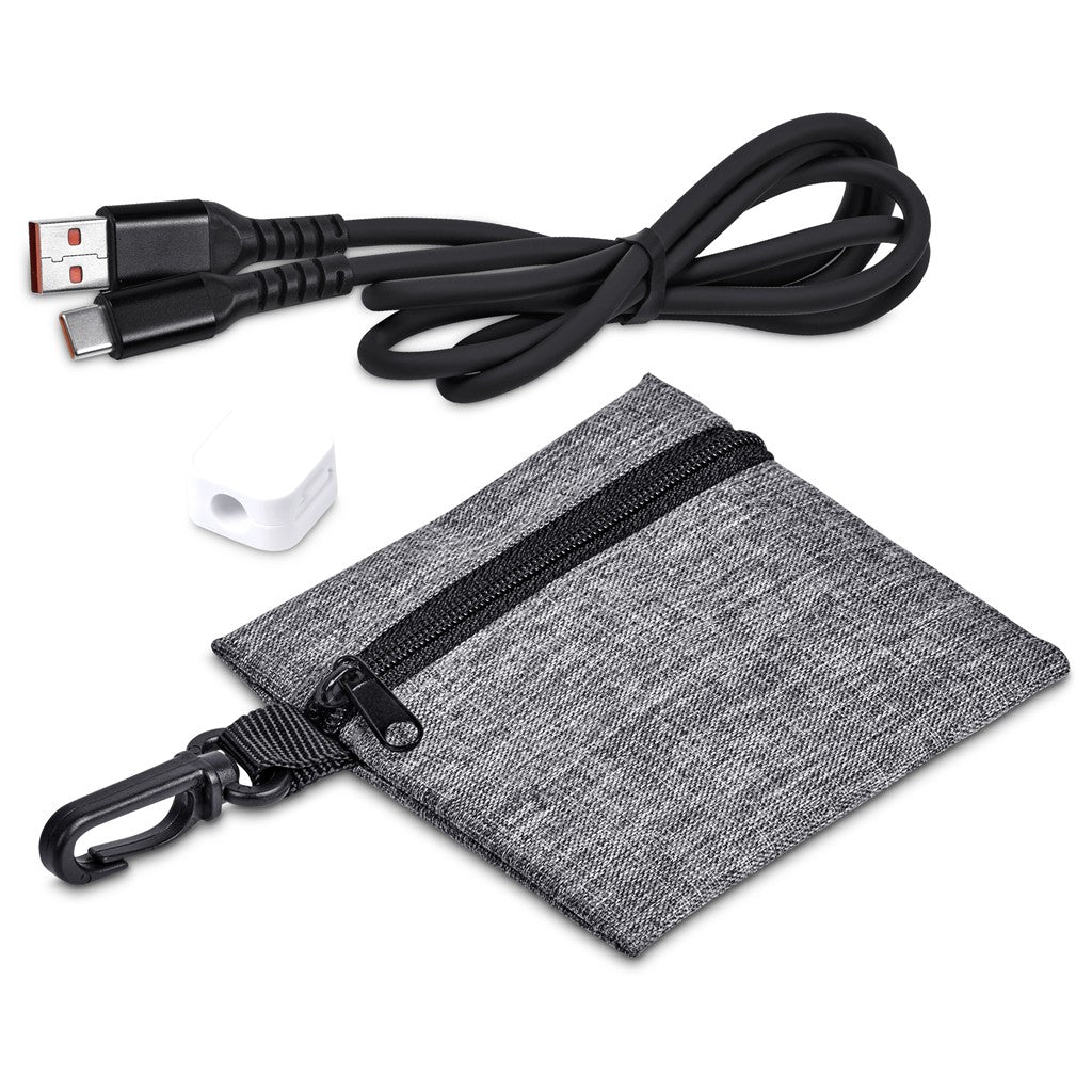 Altitude Tale Charging Cable & Clip in Clip Pouch