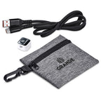 Altitude Tale Charging Cable & Clip in Clip Pouch