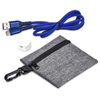 Altitude Tale Charging Cable & Clip in Clip Pouch