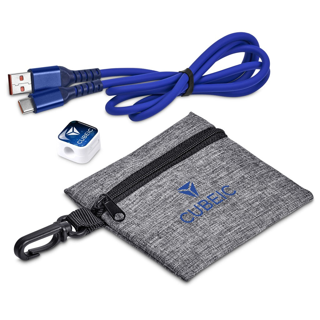Altitude Tale Charging Cable & Clip in Clip Pouch