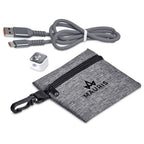 Altitude Tale Charging Cable & Clip in Clip Pouch