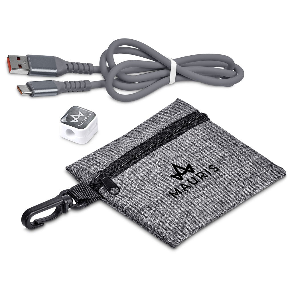 Altitude Tale Charging Cable & Clip in Clip Pouch