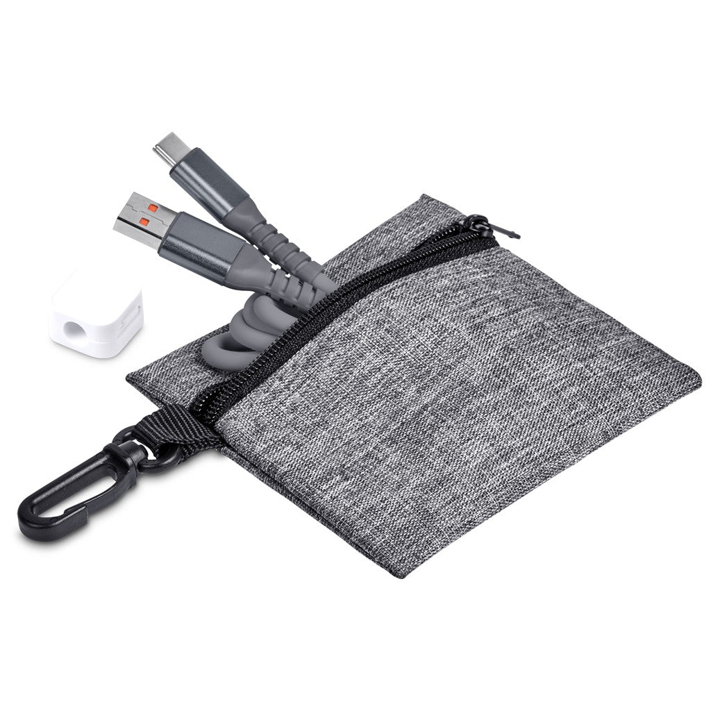Altitude Tale Charging Cable & Clip in Clip Pouch