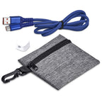 Altitude Tale Charging Cable & Clip in Clip Pouch
