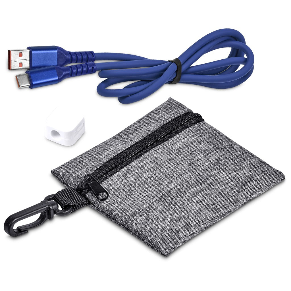 Altitude Tale Charging Cable & Clip in Clip Pouch