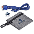 Altitude Tale Charging Cable & Clip in Clip Pouch