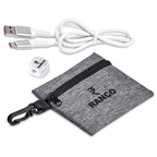 Altitude Tale Charging Cable & Clip in Clip Pouch
