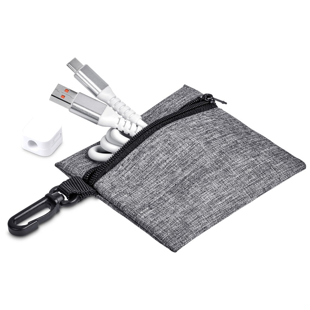 Altitude Tale Charging Cable & Clip in Clip Pouch
