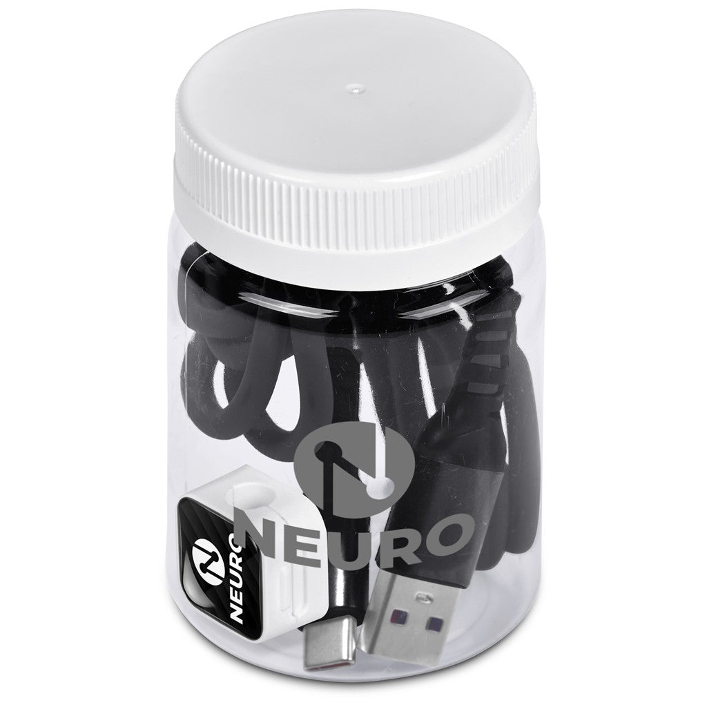 Altitude Swon Charging Cable And Clip In Jar