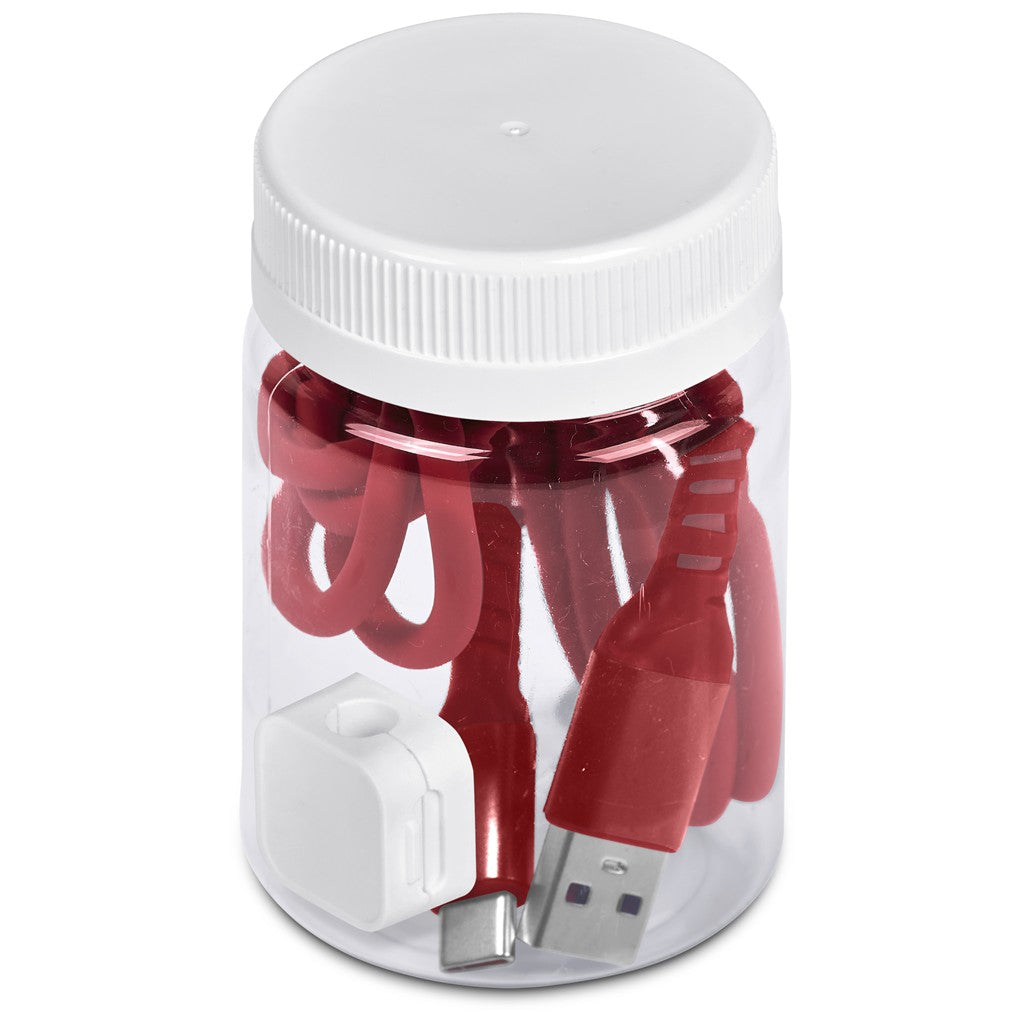 Altitude Swon Charging Cable And Clip In Jar