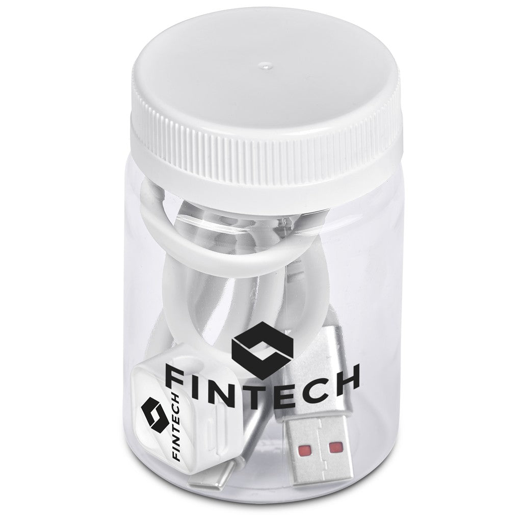 Altitude Swon Charging Cable And Clip In Jar