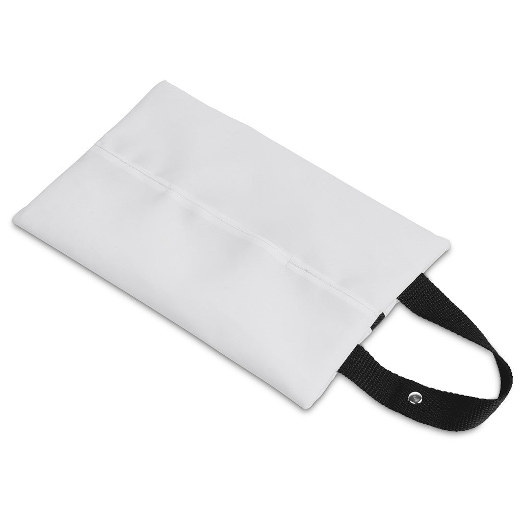 Pre-Production Sample Hoppla Hanki Polyester Travel Tissue Pouch