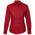 Basic Poly Cotton Blouse Long Sleeve Ladies